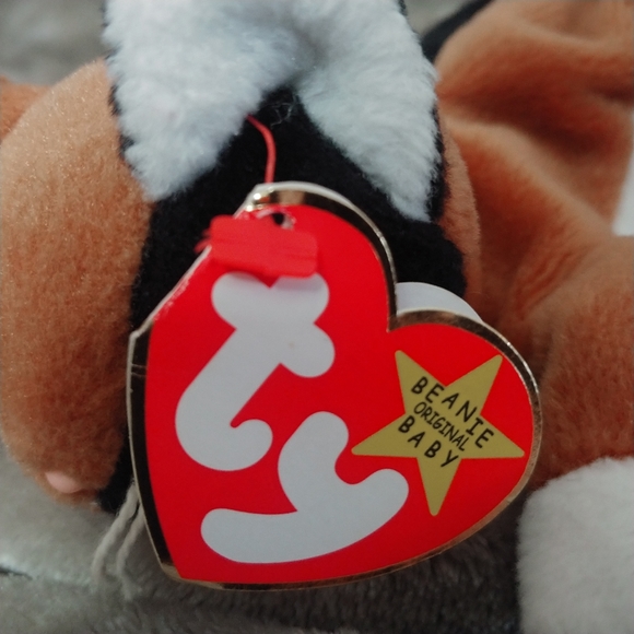 RARE TY "Chip" Beanie Baby, 1996 PVC & ERRORS - Picture 6 of 12